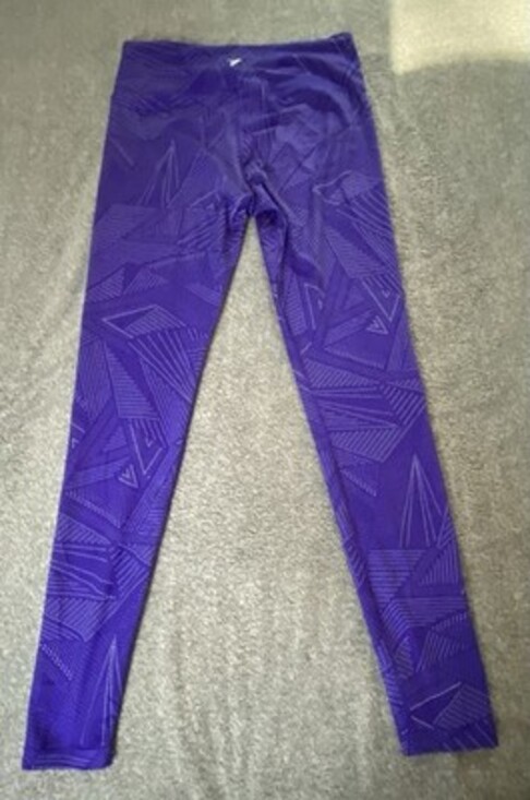 21 - Old Navy Active women’s Leggings Purple Size M - Picture 2 of 9